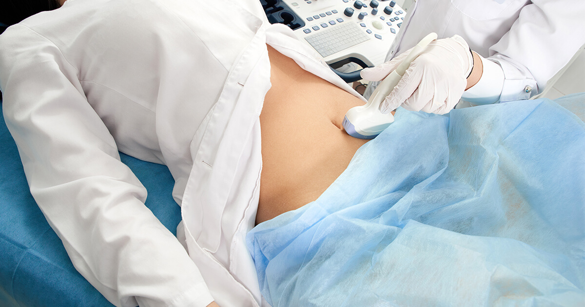 Ultrassom Pélvico Feminino via abdominal